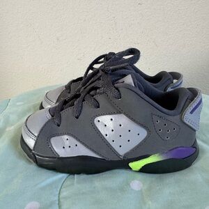 Air Jordan 6 Retro Low Grey Sneakers Toddler size 8